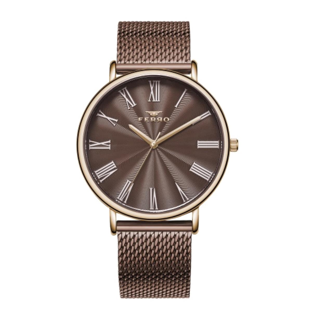 MONTRE FERRO HOMME ACIER
